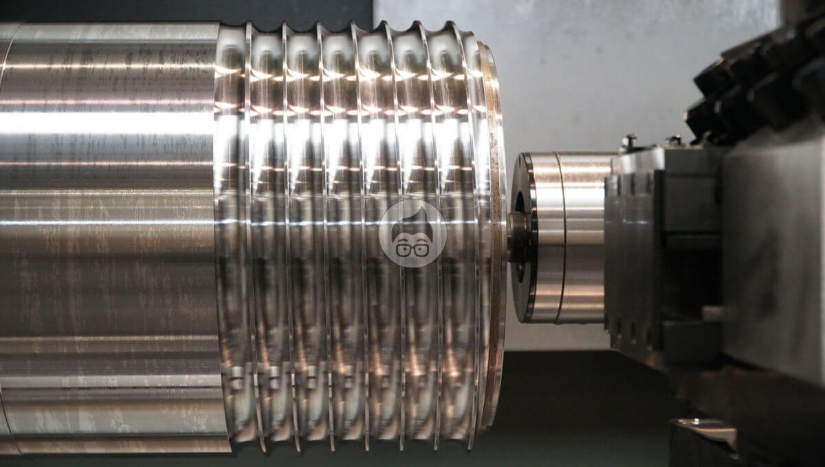 Fanuc cable reel groove CNC Of Course