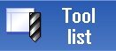 Siemens 840D tool management - Tool list