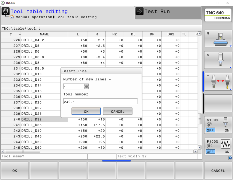 Tool table and tool call function | CNC Of Course!